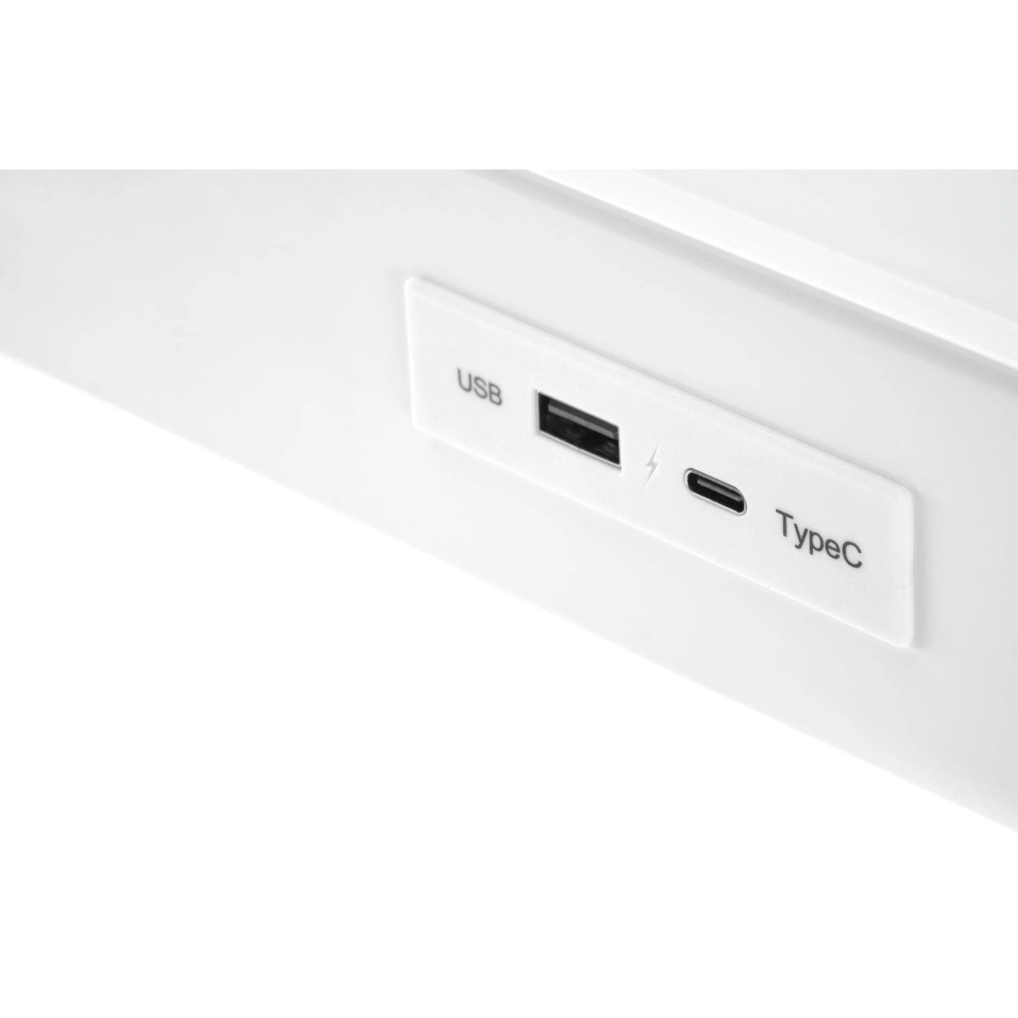 Birou B52, alb, sticla/metal, cu functie de reglare a inaltimii, 120x60x77/120 cm - Image 5