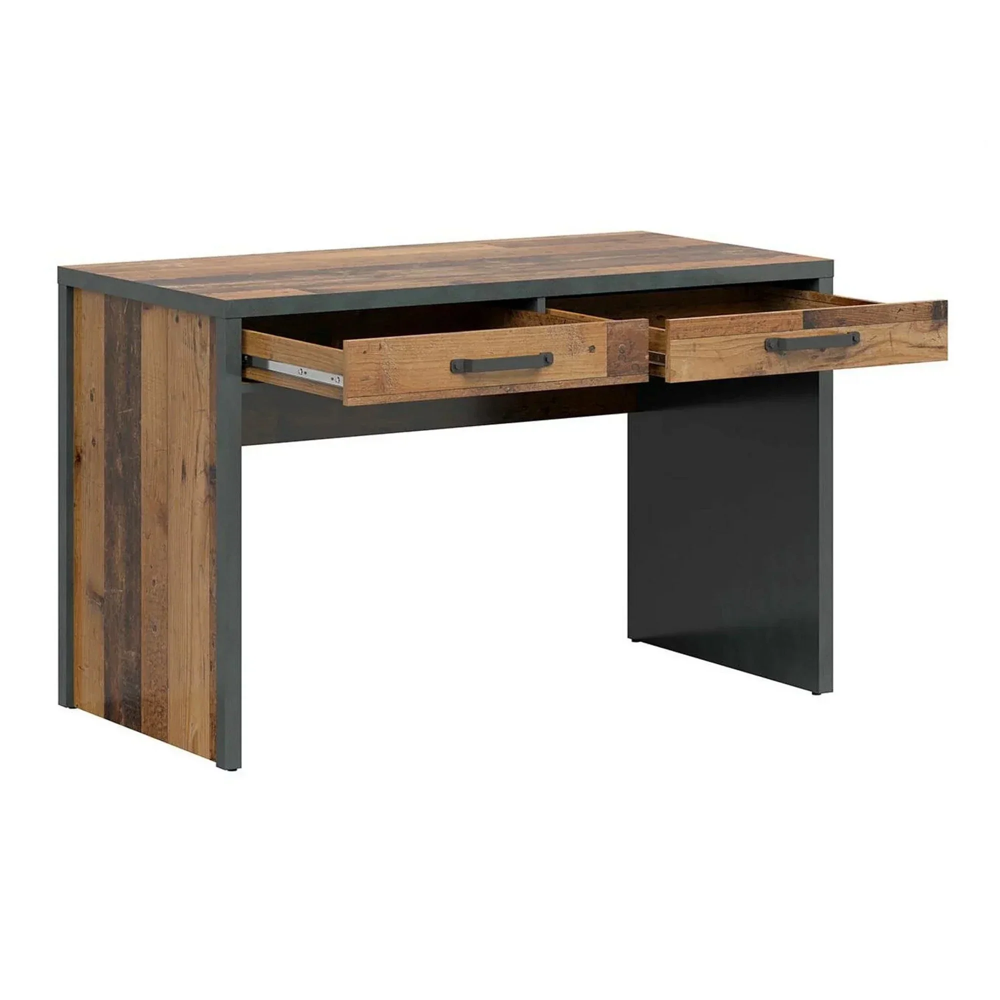 Birou WESTON, maro/gri grafit, PAL laminat, 120x60x76 cm - Image 3