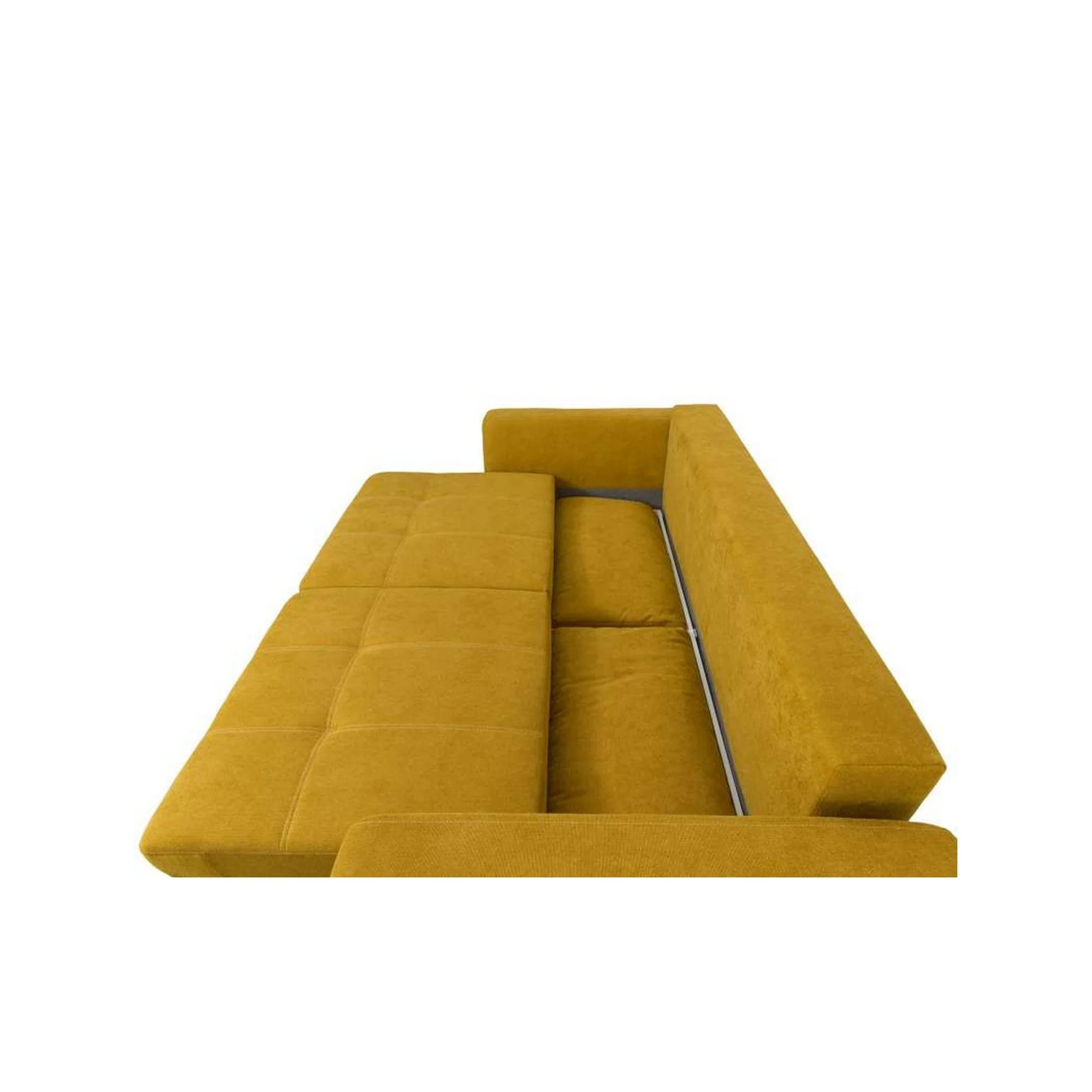 Canapea extensibila KARISA, stofa verde - Element 11, 246x111x93 cm - Image 3