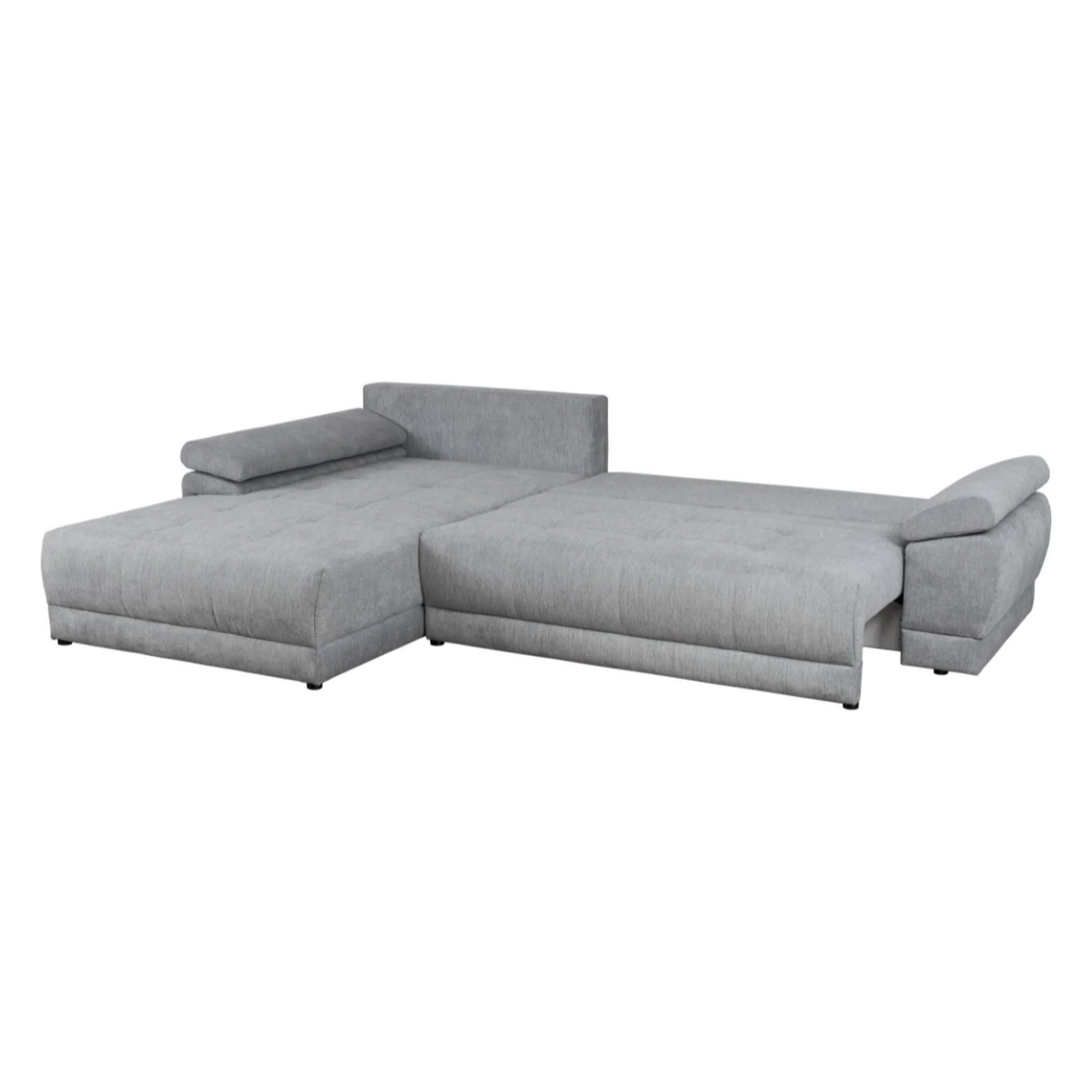 Coltar extensibil EVEREST, personalizabil, lada depozitare, 3 perne decorative, 308x213x90 cm - Image 3