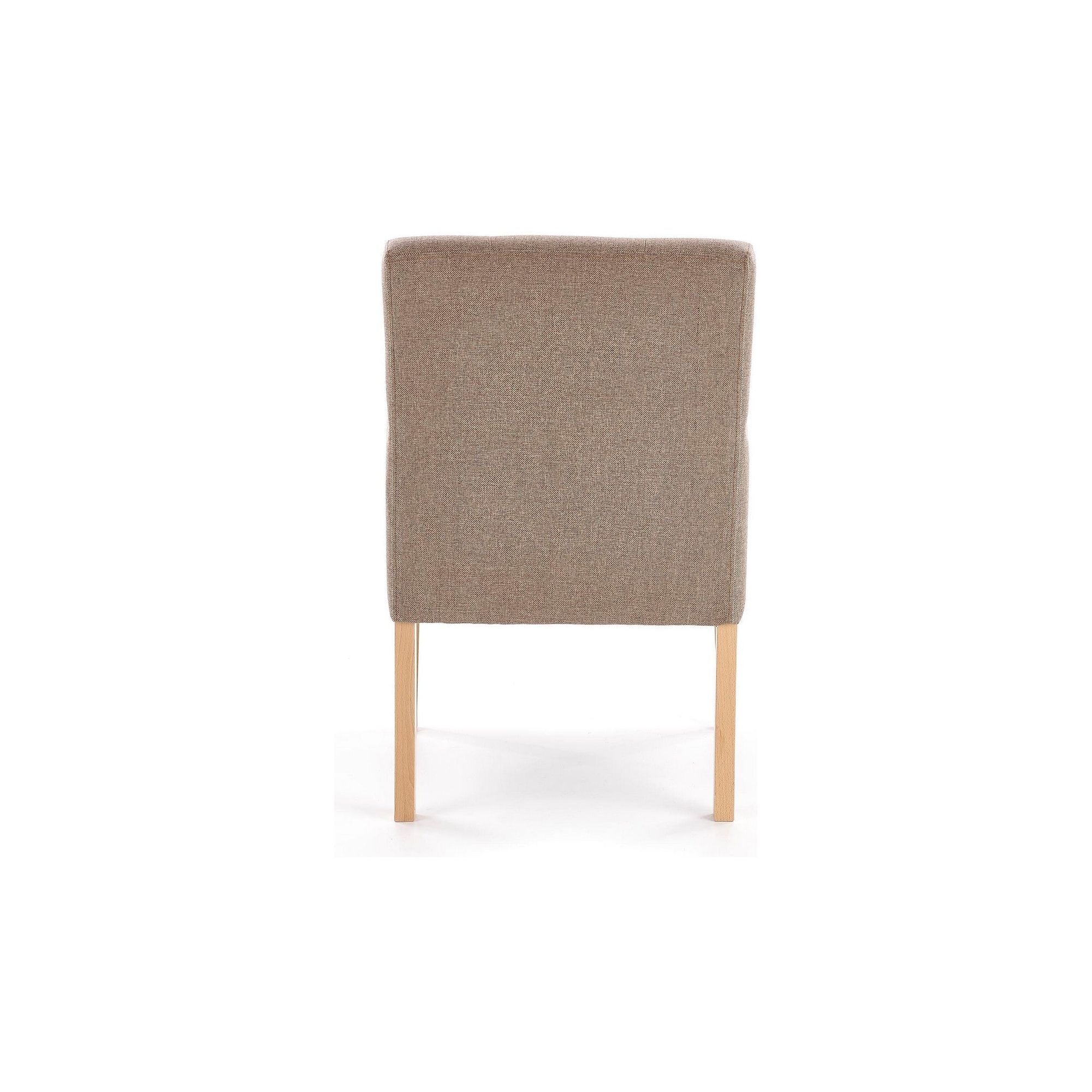 Fotoliu FILO, bej/stejar miere, stofa clasica/lemn, 60x62x92 cm - Image 6