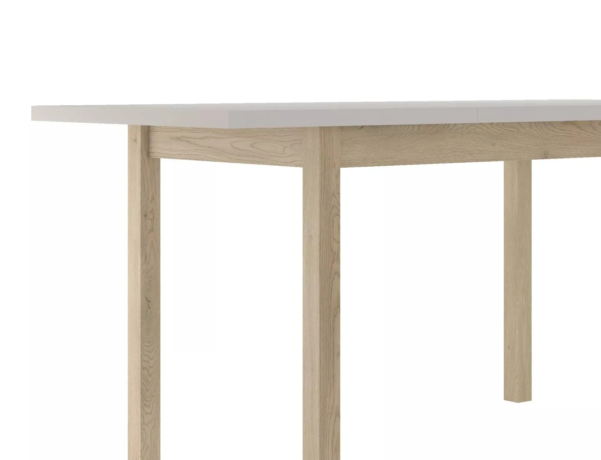 Masa extensibila ADAM, casmir/stejar, PAL laminat, 90/125x65x75 cm - Image 5