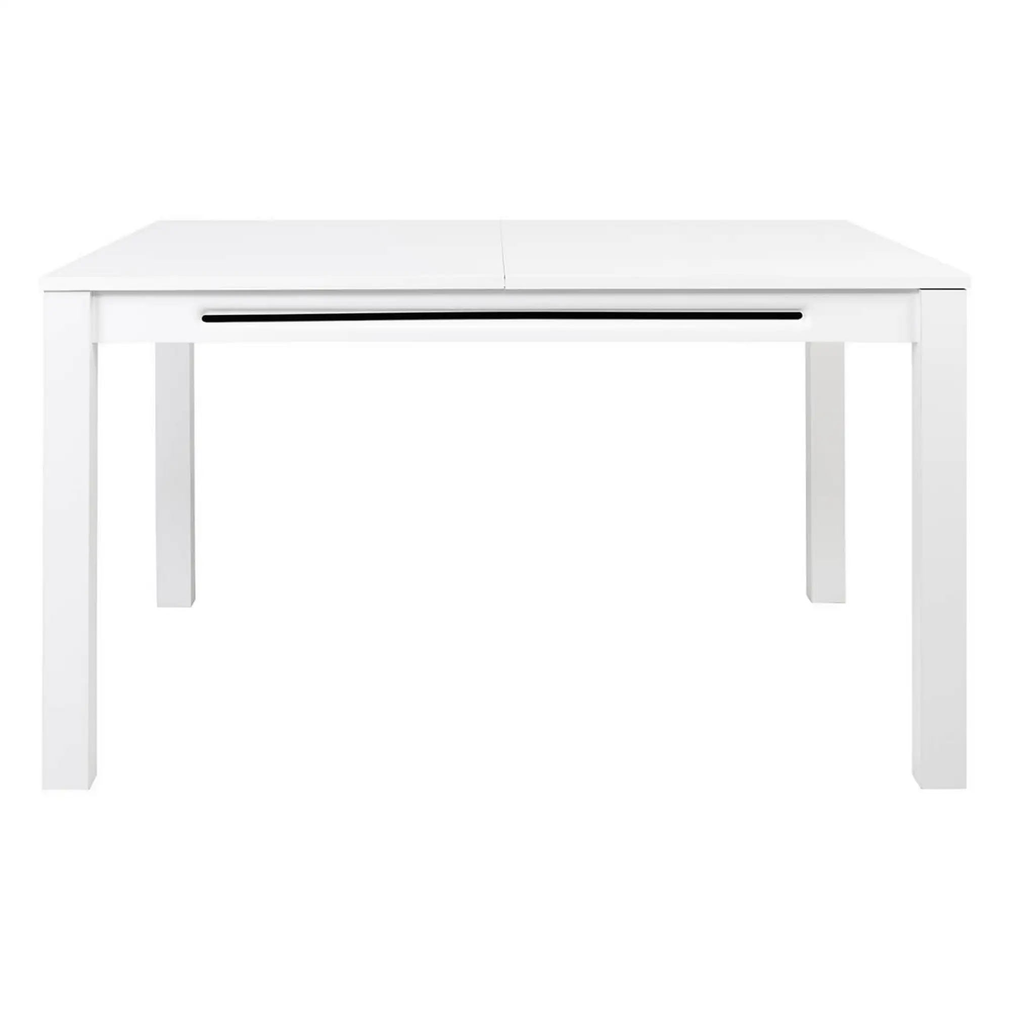 Masa extensibila ASSEN, alb, lemn, 140/190x90x76 cm - Image 3