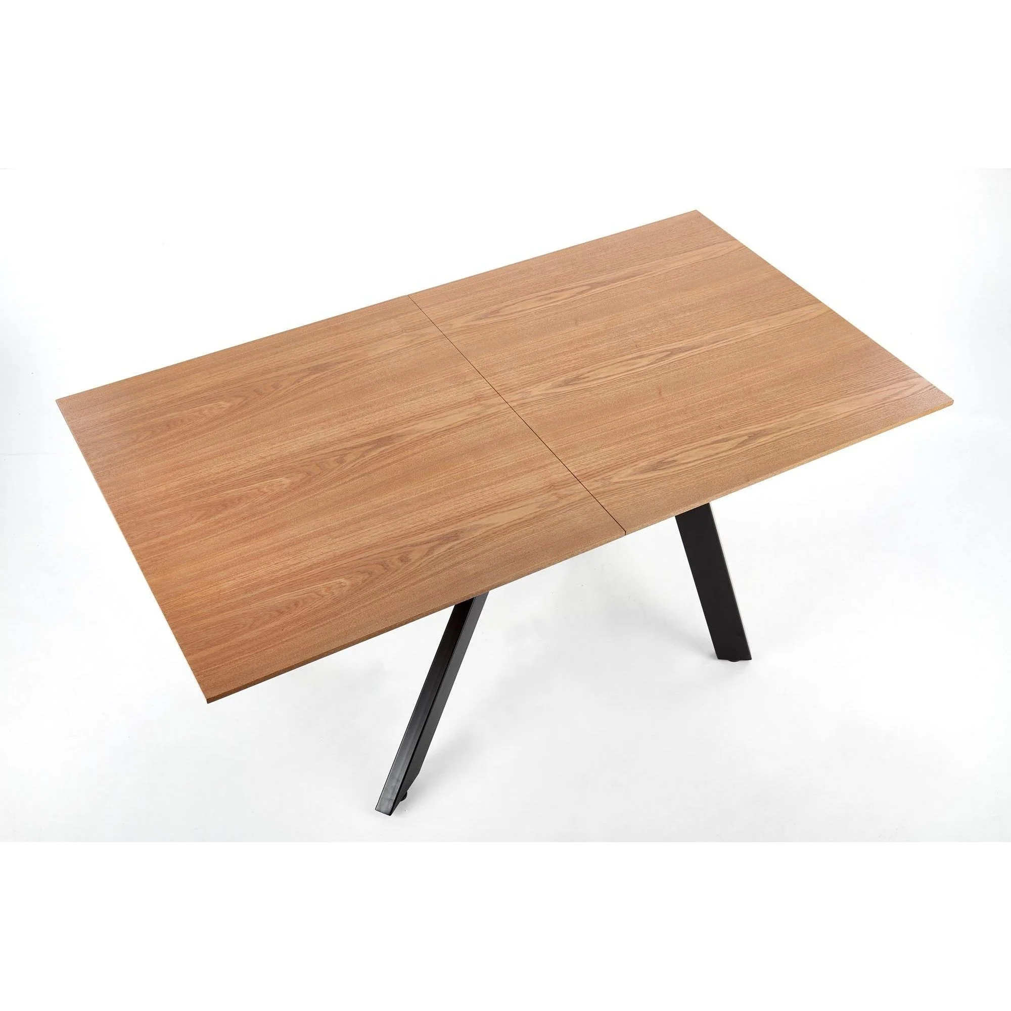 Masa extensibila Capital, stejar auriu, negru, 180/240x90x76 cm - Image 7
