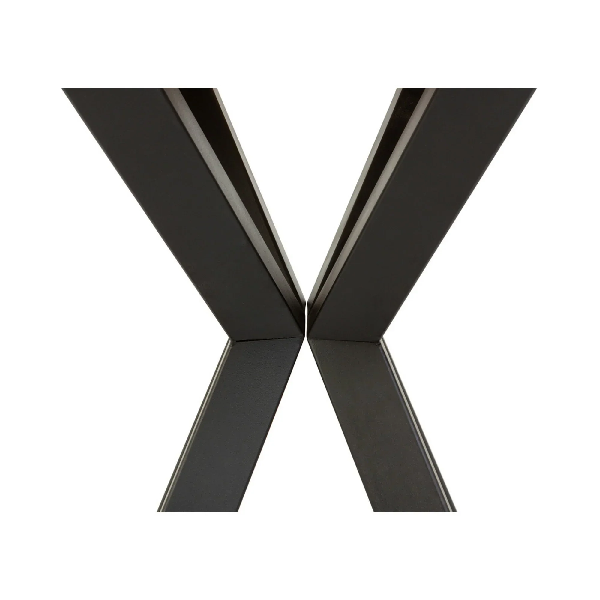 Masa extensibila ELAND, stejar/negru, PAL laminat/metal, 100/200x100x76 cm - Image 7