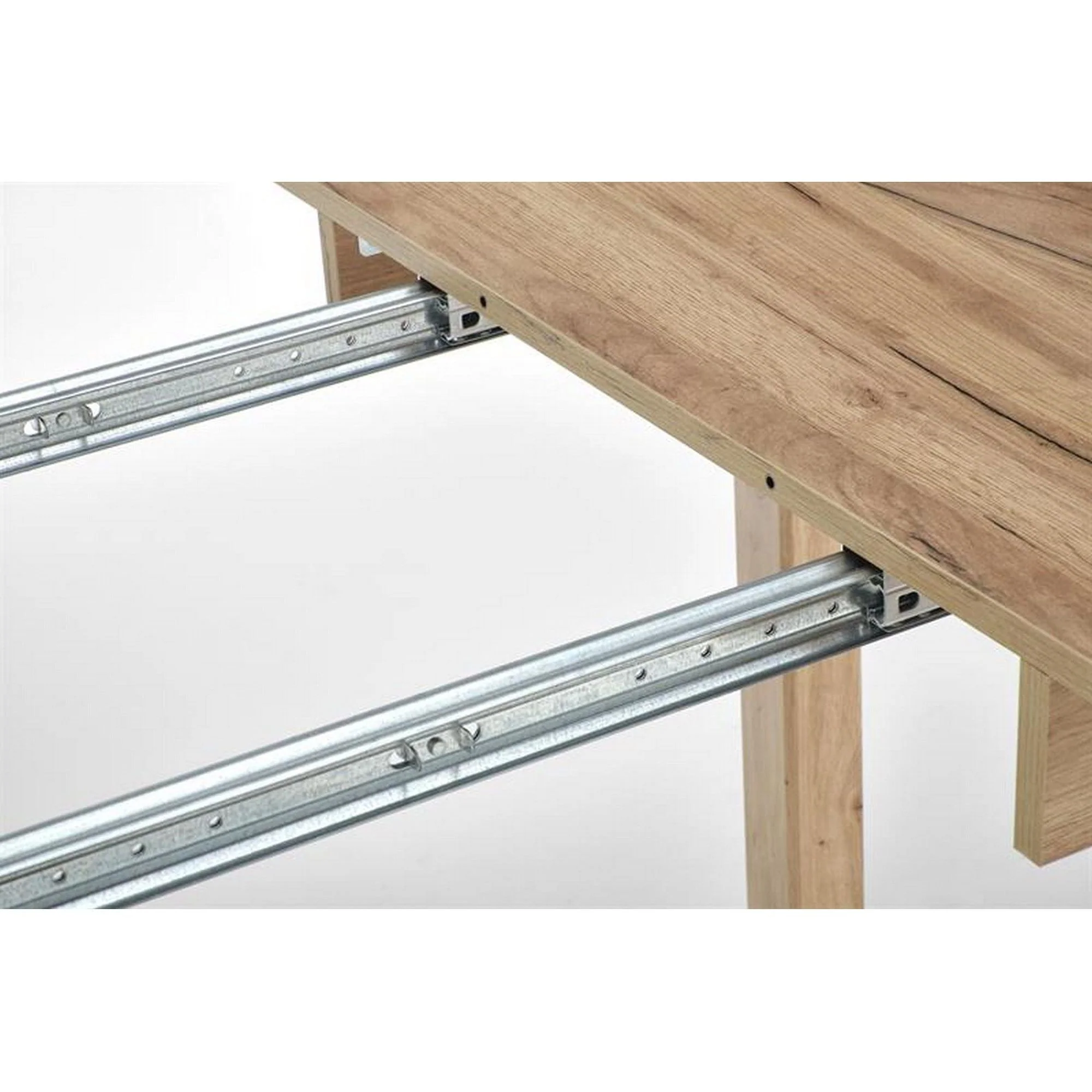 Masa extensibila RINGO, stejar craft, PAL furniruit, 102/142x102x76 cm - Image 5