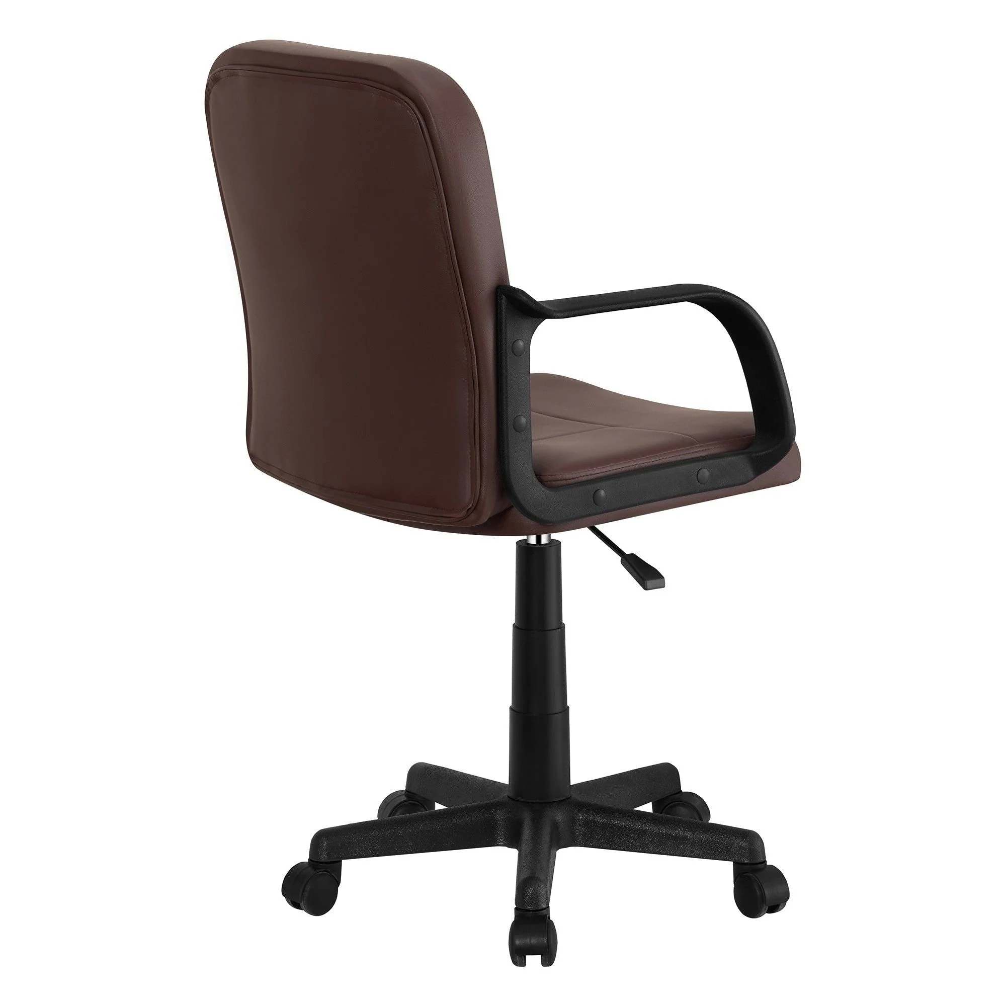 Scaun birou AYLA NEW, maro, piele ecologica/plastic, 55x59.5x89/101 cm - Image 4