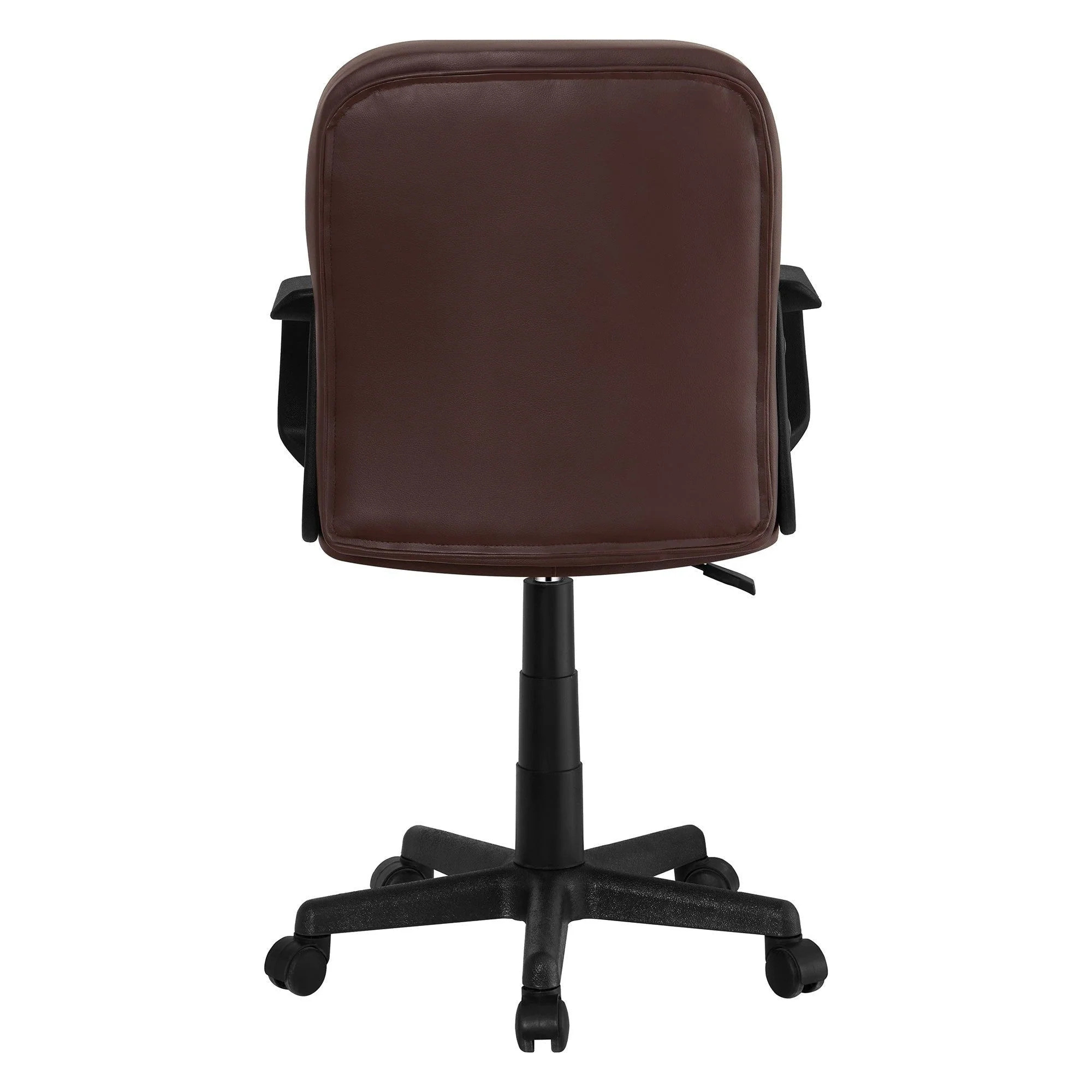 Scaun birou AYLA NEW, maro, piele ecologica/plastic, 55x59.5x89/101 cm - Image 5