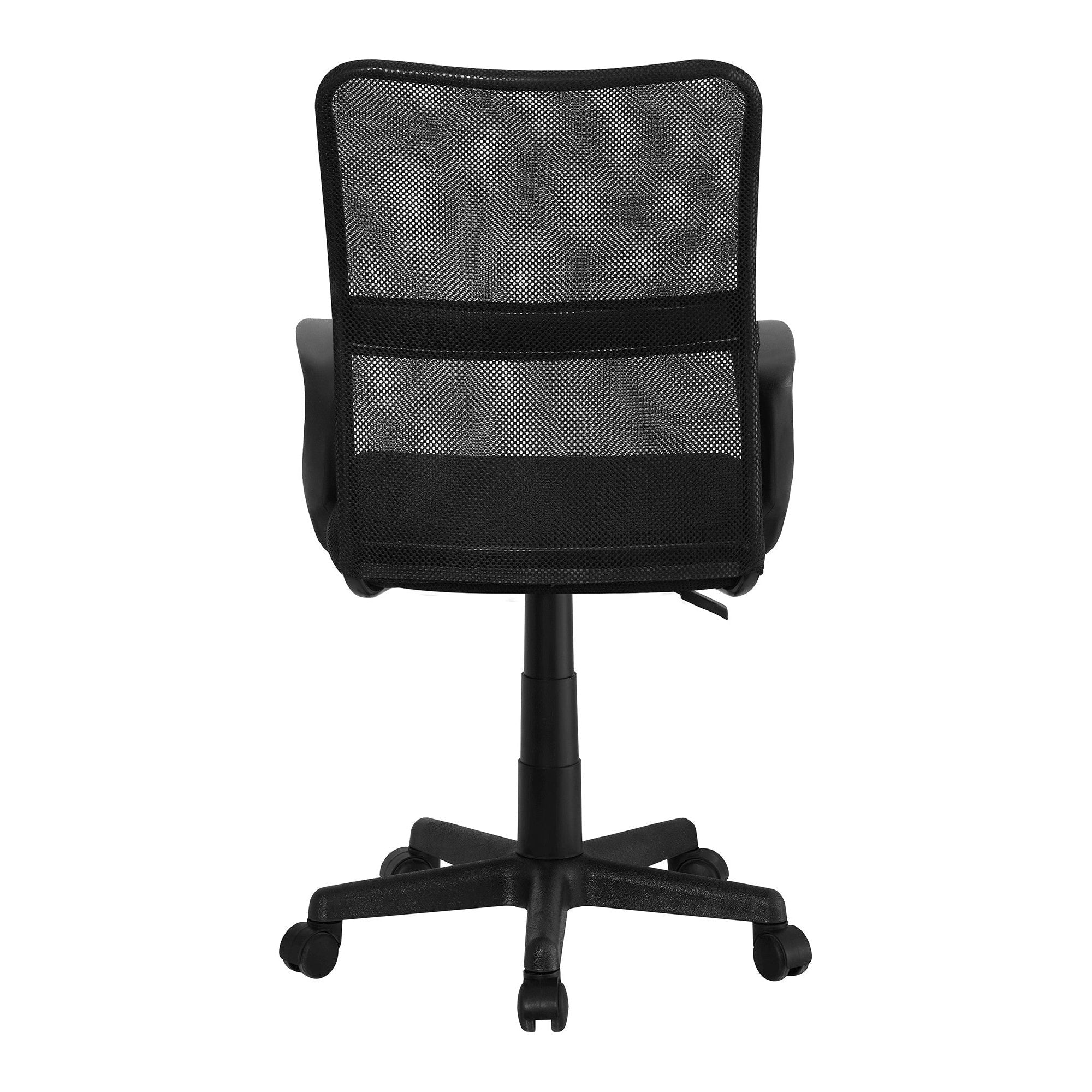 Scaun birou REMO 3 NEW, negru, plasa/plastic, 51x53x84/94 cm - Image 4