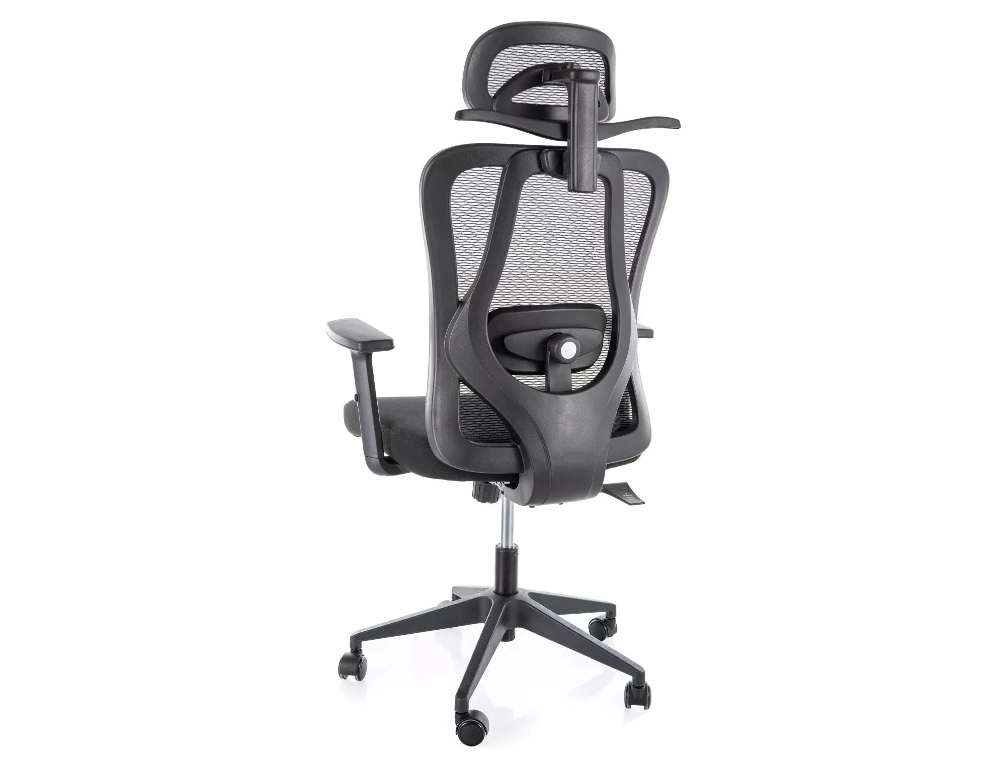 Scaun de birou Q-080, negru, 67x50x115/125 cm - Image 3