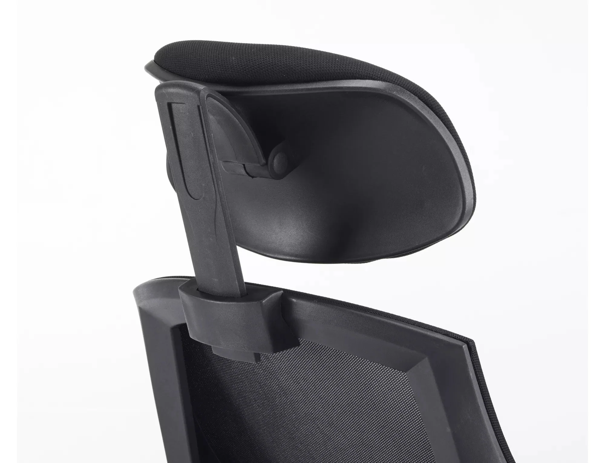 Scaun de birou Q-406 M, negru, stofa clasica/plasa, 67x52x102/110 cm - Image 8