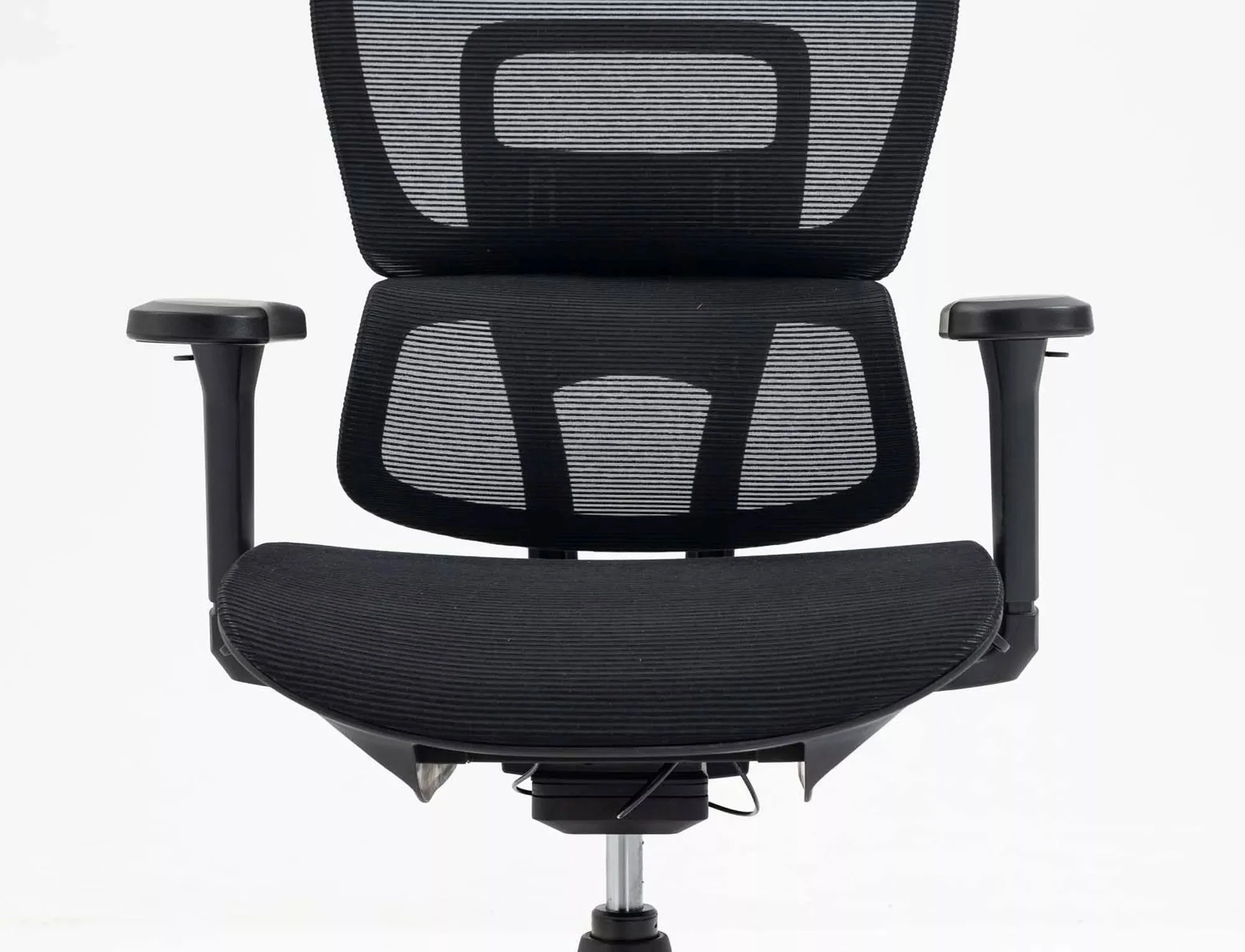 Scaun de birou WINNER, negru, plasa, 64x51x114 cm - Image 9