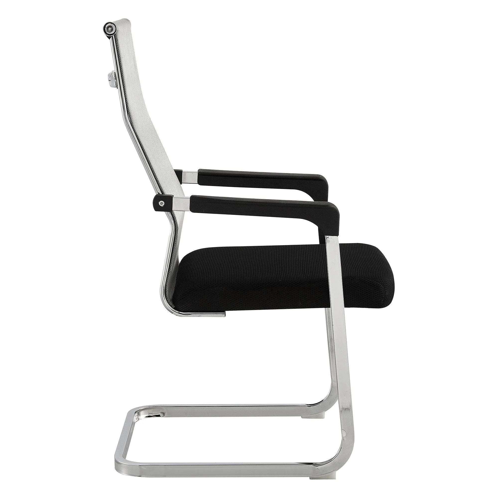 Scaun RIMALA NEW, gri/negru, plasa/metal, 56.5x64x101 cm - Image 3